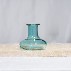 Kkokkong E Mall 漸層色彩玻璃插花花瓶 3號, 藍色