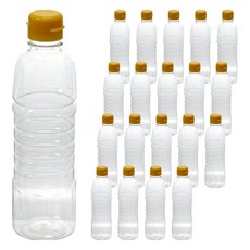 黃色一鍵式瓶蓋, 20個, 500ml