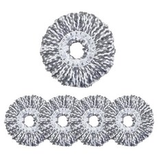 夏克林 居家購物吸塵器專用彩色濕拖布, 5個