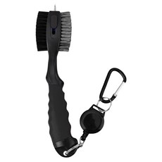 PGM Golf 高爾夫球杆刷/雙面球頭杆頭鋼絲刷 PG170, 黑色, 1個