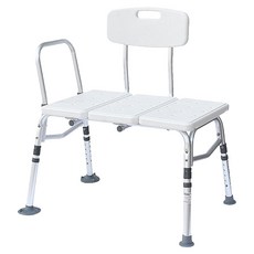 康逸 樂齡穩坐可調高防滑洗澡椅 F09, 白色, 1個
