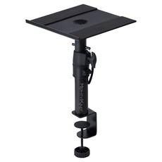 MIGHTY KING MSD15CP 夾式角度高度可調揚聲器後置支架, 黑色, 單一商品