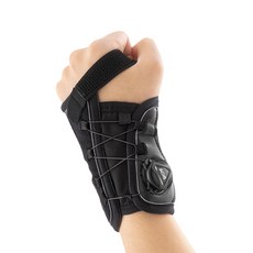 소조 스포츠 보아 손목보호대 왼쪽, 블랙, 1개