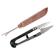 브랜드얀 실뜯개 + 쪽가위 세트, 혼합색상, 1세트