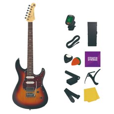 야마하 퍼시피카 프로 Rosewood 지판 일렉기타, Desert Burst, 1개, PACP12