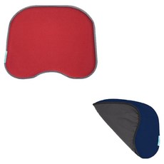 밸런스온 베타젤 FIT 시트 + 커버 세트, 레드(시트), 네이비(커버)