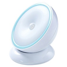 마메 무선 회전식 각도조절 센서등, 옐로우, 1개