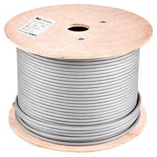 iN NETWORK CAT.6A SFTP 室內用絞線 製作專用網路線 300M 捲盤 IN-6AS300G, 單一顏色, 1個