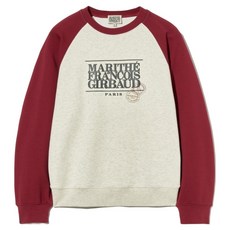 MaritheFrancoisGirbaud 男女通用 CLASSIC LOGO COLOR BLOCK RAGLAN SWEATSHIRT