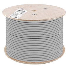 인네트워크 CAT.7 SSTP CCA심선 제작용 랜케이블 드럼타입 IN-7SC100G, 그레이, 1개, 100m 가전디지털/PC주변기기 반품 최저가 78,990원
