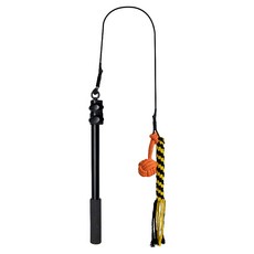 REDPUPPY Licious 釣魚拉扯玩具, 黑色, 1個
