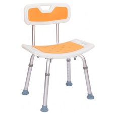 康逸 橘采舒護防滑洗澡椅 F053, 橘色, 1個