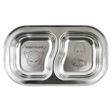 르번 헬로카봇16 겹쳐지는 스텐식판 2구, 혼합색상, 1개, 단품