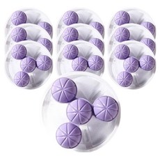 뷰넷 통돌이 세탁기 먼지 제거 거름망, 퍼플, 10개