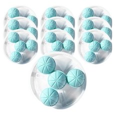 뷰넷 통돌이 세탁기 먼지 제거 거름망, 블루, 10개