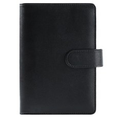 Dabbin 錢袋 現金活頁夾 手帳活頁夾 6孔, 黑色, 1個