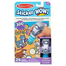 Melissa&Doug 瑪莉莎 貓咪Wow貼紙 SM6075133, 混合顏色, 1個