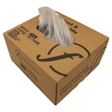 精靈塑膠袋 抽取式 200入, 20L, 1個