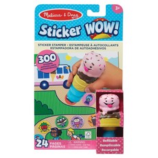 Melissa&Doug 瑪莉莎 Wow! 冰淇淋貼紙 MD50136, 混合色, 1個