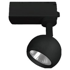 비츠조명 LED 원볼 스포트 레일조명 8W 6500K, 블랙 + 주광색, 1개