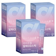 Life heal Alpha CD條 14入, 3盒, 56g