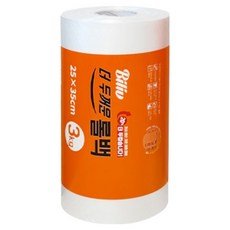 UH홈데코 두꺼운 일회용 업소용 중량 롤팩 3kg, 1개, 25 x 35 cm