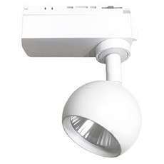 비츠조명 LED 원볼 스포트 레일조명 8W, 화이트 + 주광색 6500K, 1개