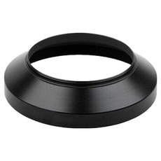 동글이 프리미엄 다용도 카메라 렌즈후드 43mm 블랙, 1개