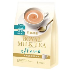 日東紅茶 off time 皇家奶茶, 9g, 8個裝, 1組