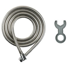 두진 욕실 스테인리스 메탈 샤워기호스, 1.5m