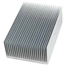 Coms 鋁製散熱片散熱器 69 x 100 x 36 mm, HA063, 白色, 1個