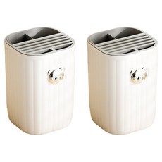 Graedada 廚房刀架塊 2入, 白色, 1個