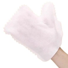 Easy Deal 不織布一次性除塵清潔手套, 白色, 40個