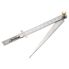 컴스 파이퍼 구멍 내경 측정 스테인리스 스틸 테이퍼 게이지 BF535, 1개