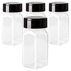 바른미각 BPA FREE 사각 양개형 양념통, 120ml, 4개