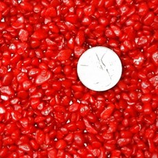 에스엔 칼라스톤 색돌 색자갈 빨강, 1kg, 3개