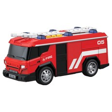 키즈팡팡 사운드 후릭션 소방차, 혼합색상, 1개