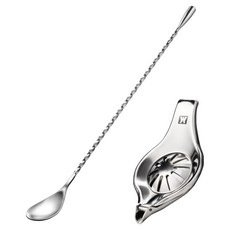 WAGENSTEIGER 居家調酒 檸檬榨汁器 切片器 + 吧叉匙組合, 1套