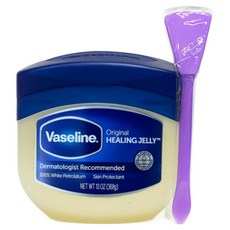 Vaseline 凡士林 經典凡士林凝膠 368g + 專用矽膠罐刷組, 1套, 單一顏色(凡士林), 隨機出貨(刷子)