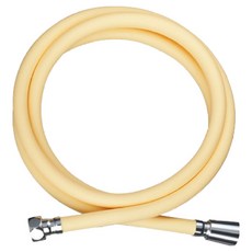 Dr.WATER SHOWER HEAD Tone& 彩色蓮蓬頭軟管, 奶油黃, 2m