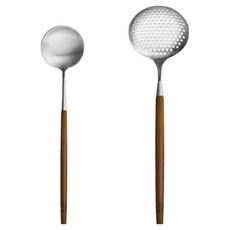 드부아 아벨리아 조리도구 2종 세트, 혼합색상, 1세트, 샐러드 스푼 + 스키머