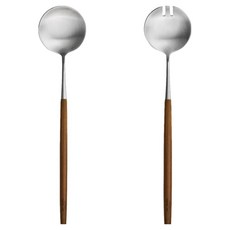 De Bois Abelia 烹飪工具2件組, 混合色, 1套, 沙拉匙 + 沙拉叉