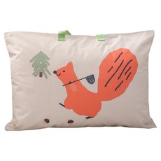 릴리픽 동물친구 일러스트 낮잠이불 가방, 도토리다람쥐