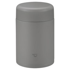 ZOJIRUSHI 象印 不鏽鋼一體式杯蓋真空燜燒杯 SW-KA52H, 原野灰, 1個, 520ml