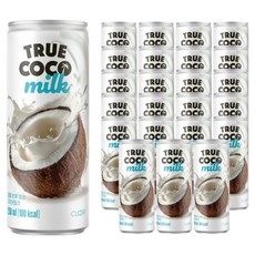 클룹 트루 코코 코코넛 밀크, 250ml, 24개