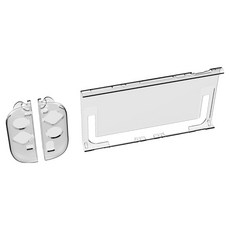 DOBE SWITCH2 主機保護殼PC + 手把套TPU, 透明色, 1套, TNS-51111