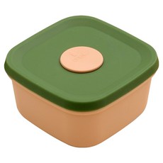 Nicoleta 矽膠冷凍飯微波爐分裝容器 300ml, 蜜桃色, 1個