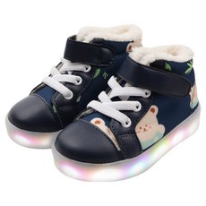FootFoot 噗噗 & 露露 LED 高筒毛絨運動鞋