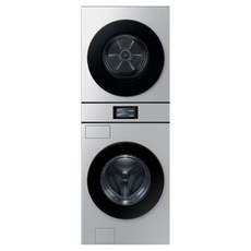 삼성전자 Bespoke AI 원바디 LCD 세탁기 WF90F25ABT + 건조기 DV90F20ABT 25kg + 20kg 177.8mm 방문설치, 실버스틸, WH90F2520AAHT