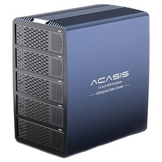 ACASIS 阿卡西斯 5槽 RAID DAS 外接硬碟盒, 1個, EC-7355